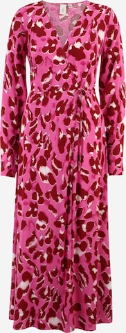 Y.A.S Tall Jurk 'SAVANNA' in Roze: voorkant