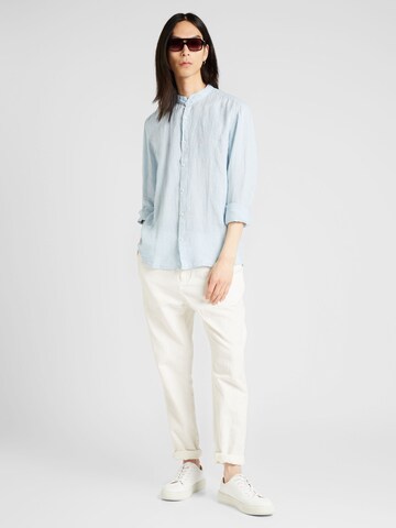 HUGO Regular fit Button Up Shirt 'Elvory' in Blue