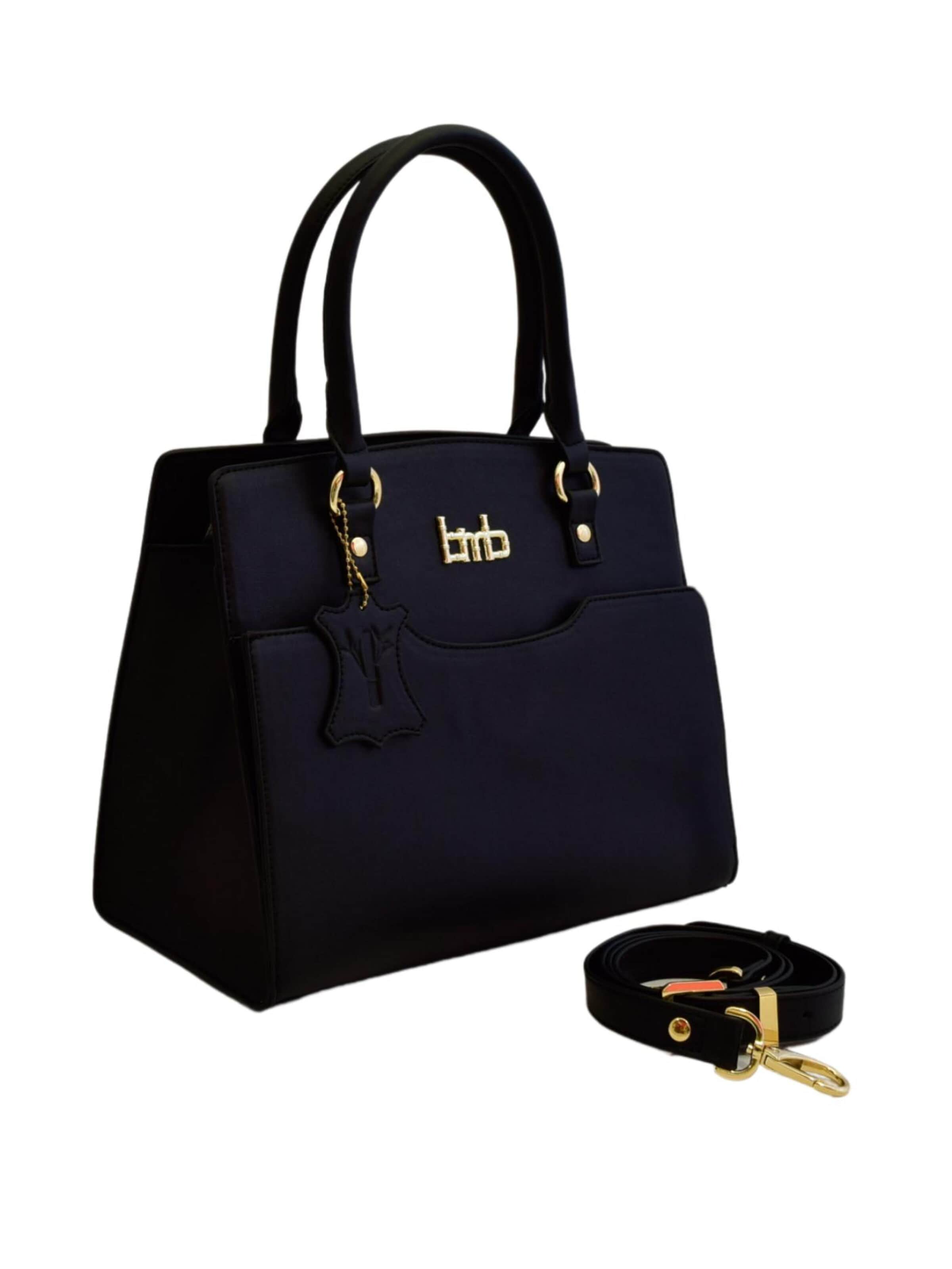 BMB BAGS Handbag 'Merilyn' in Black