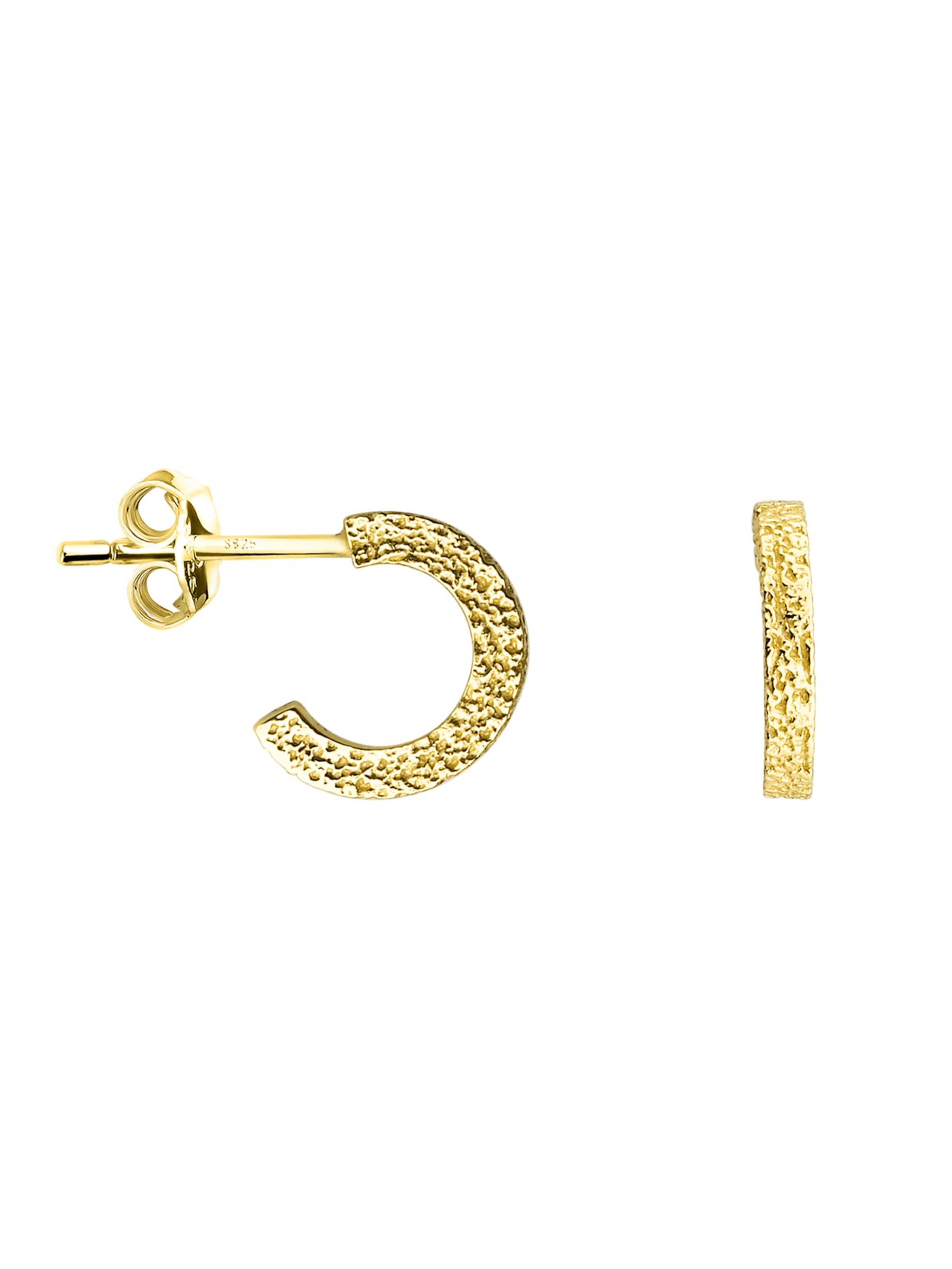 Sofia Milani Ohrringe 'Vintage'‌‌‌‌ in Gold: Vorderseite