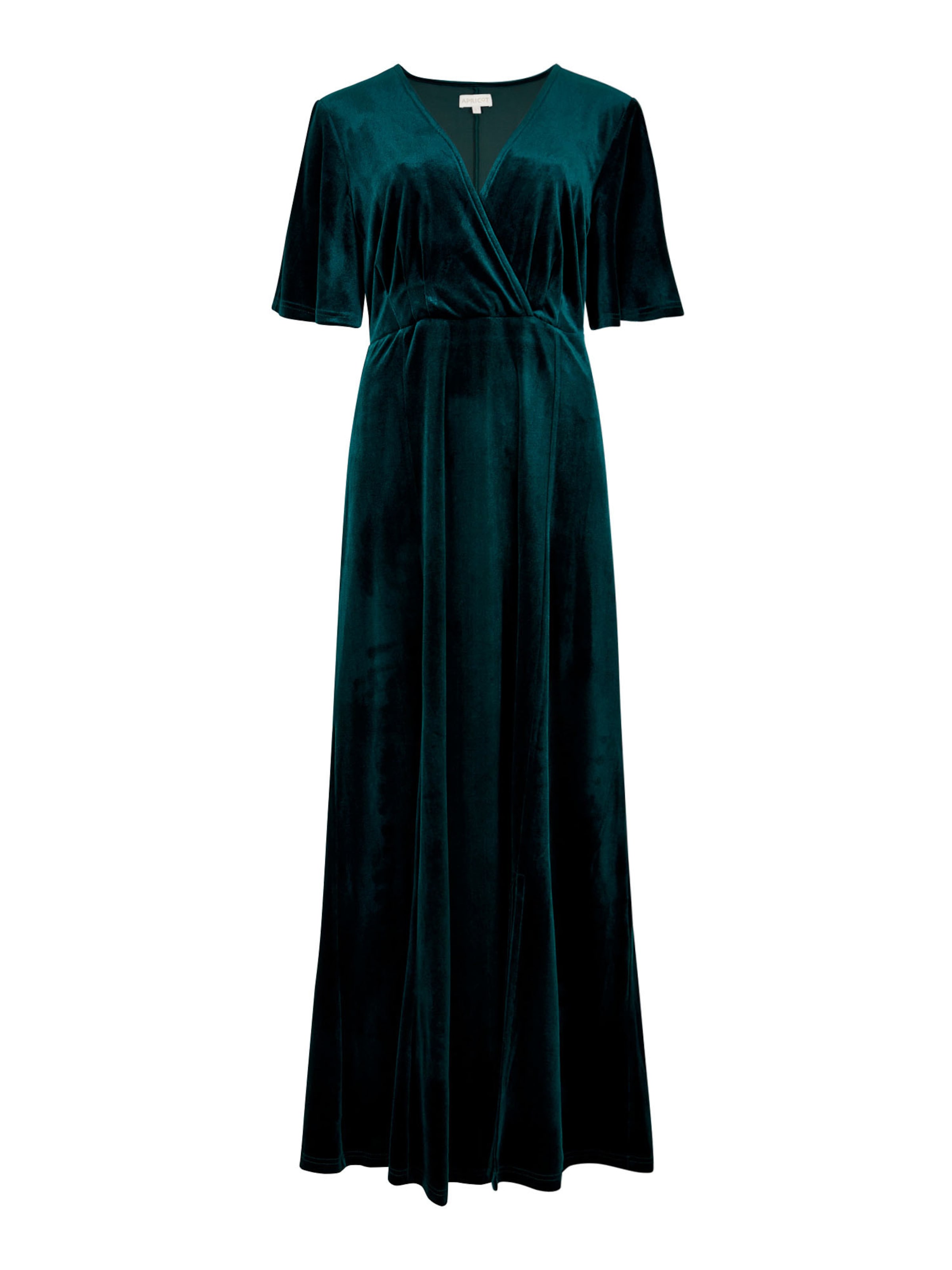 Apricot Jurk ' ' in Groen: voorkant