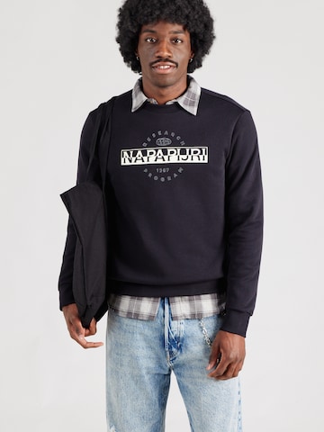 NAPAPIJRI Sweatshirt 'BANDER C' in Black: front