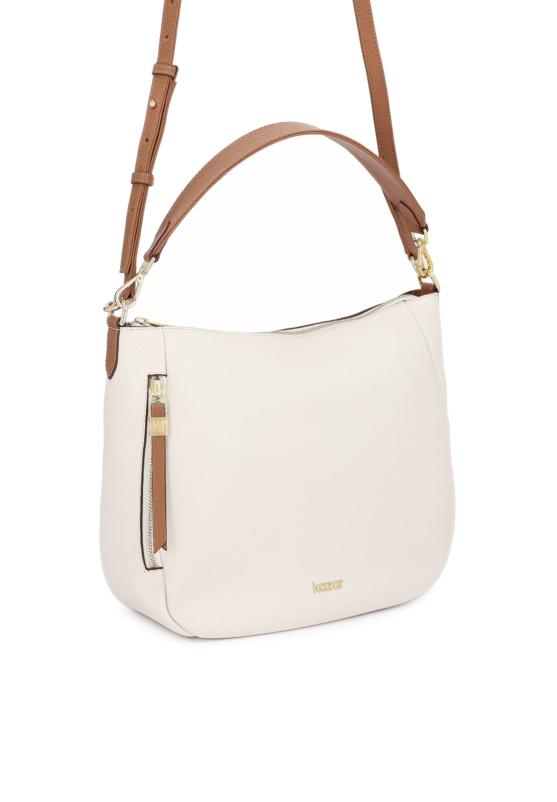 Sac à bandoulière Kazar en blanc