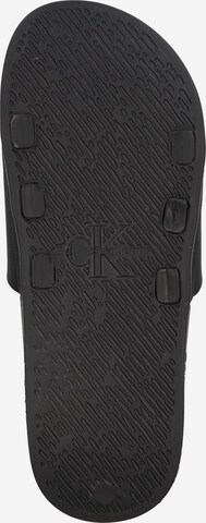 Calvin Klein Jeans Pantolette in Schwarz