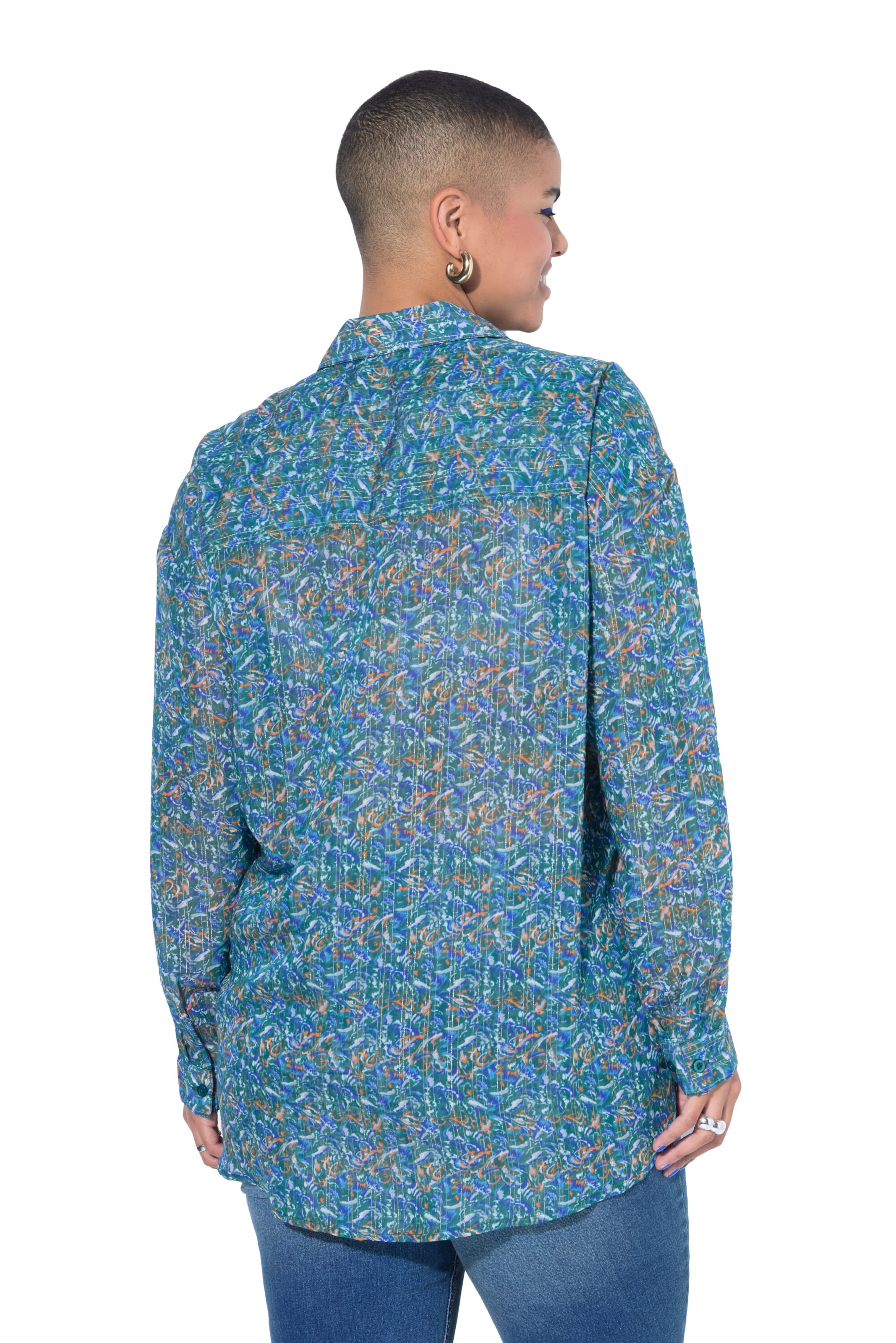 Studio Untold Bluse in Blau