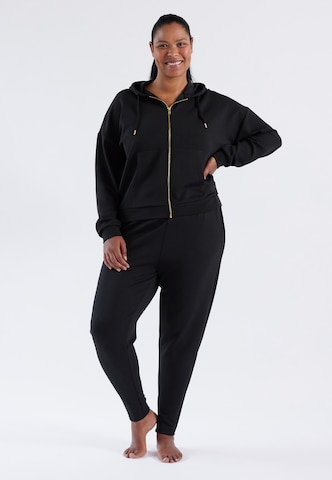 Q by Endurance Loosefit Sweathose in Schwarz