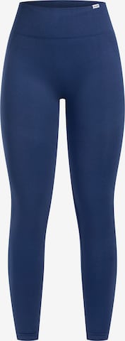 Skinny Leggings Smilodox en bleu : devant