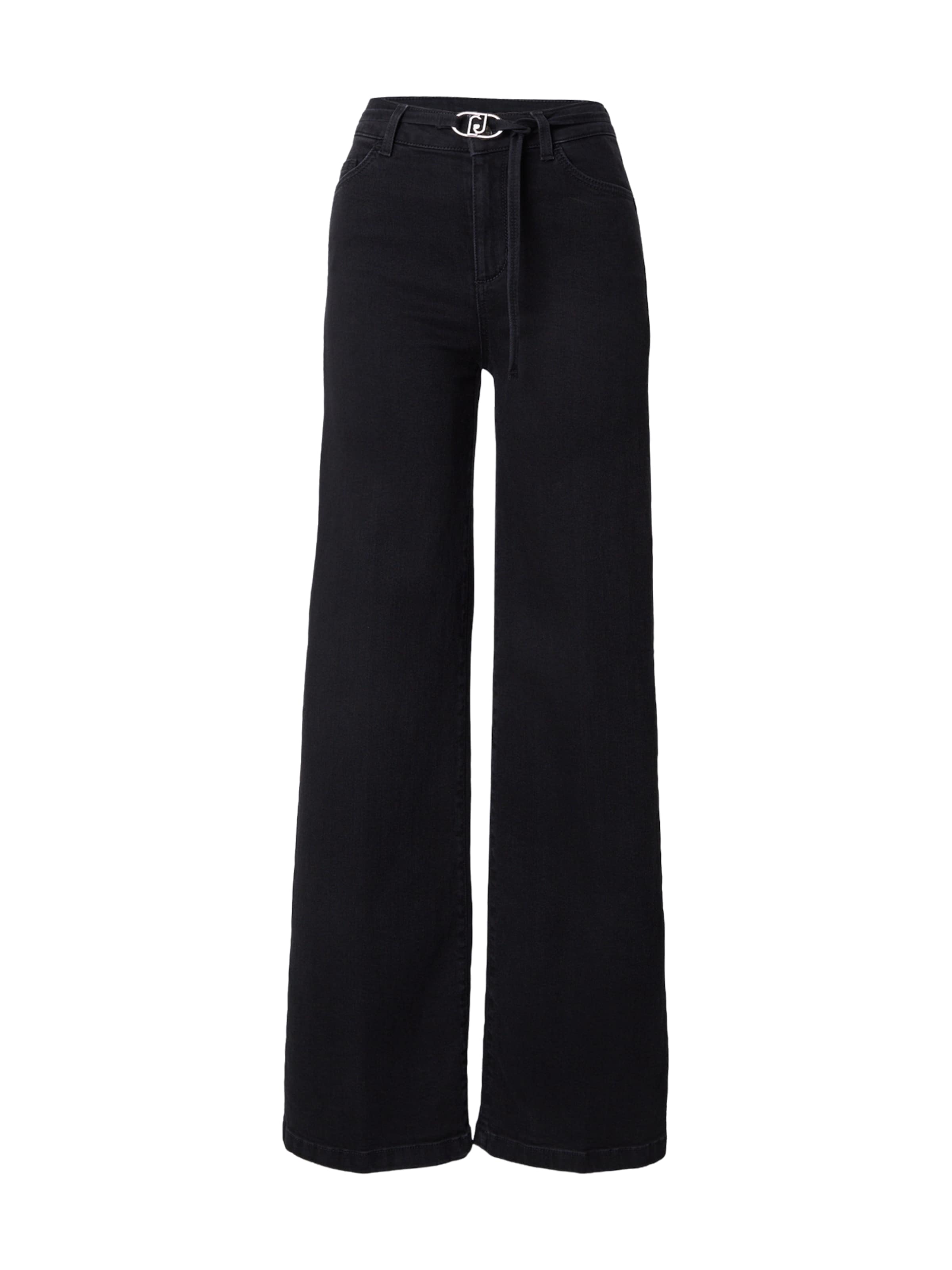 Liu Jo Bootcut Jeans in Schwarz: Vorderseite