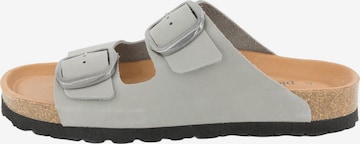 Piece Of Mind Pantolette 'Comfort' in Grau: Vorderseite