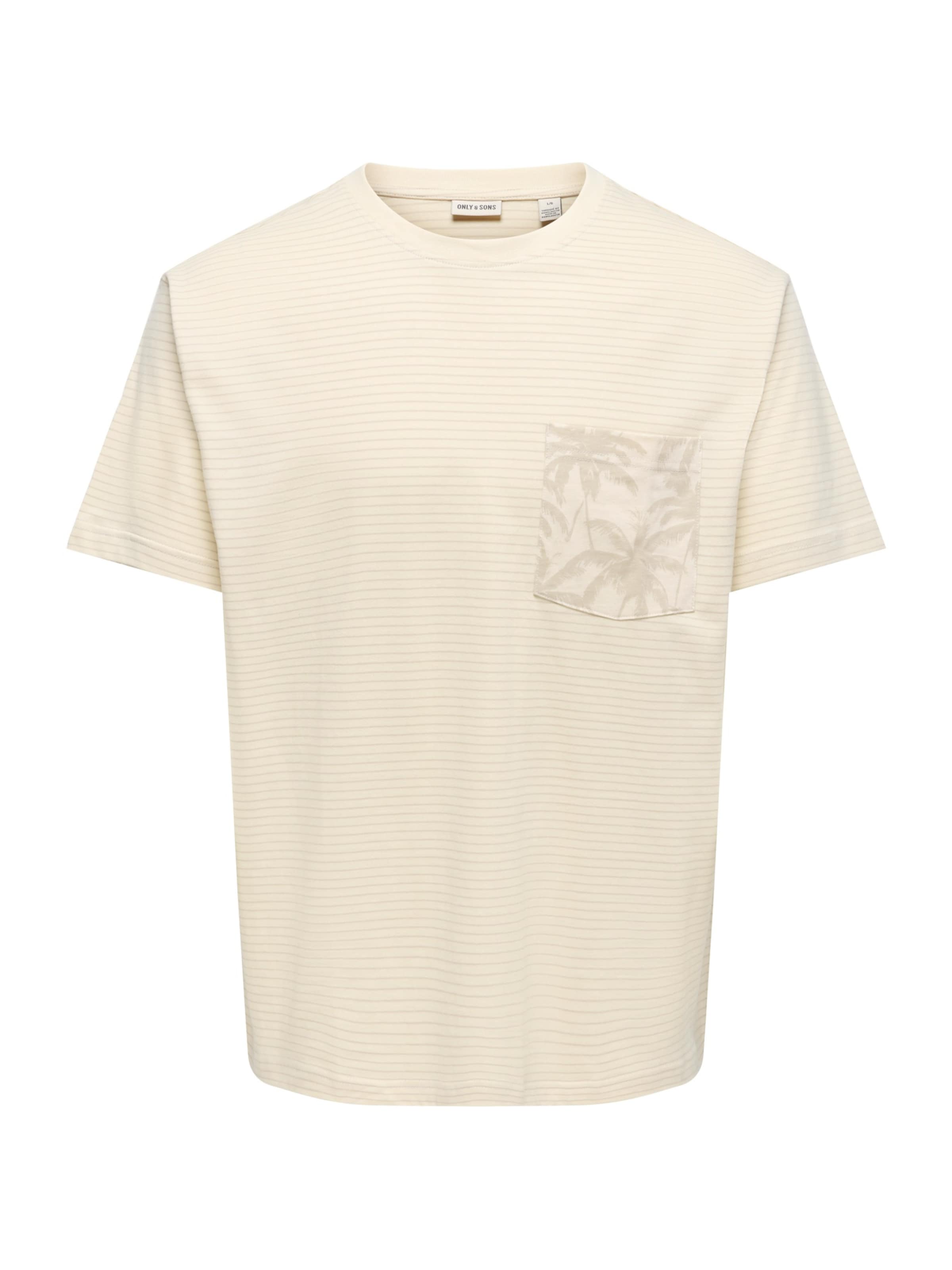 Only & Sons - Camiseta 'ONSFRED' en blanco: frente