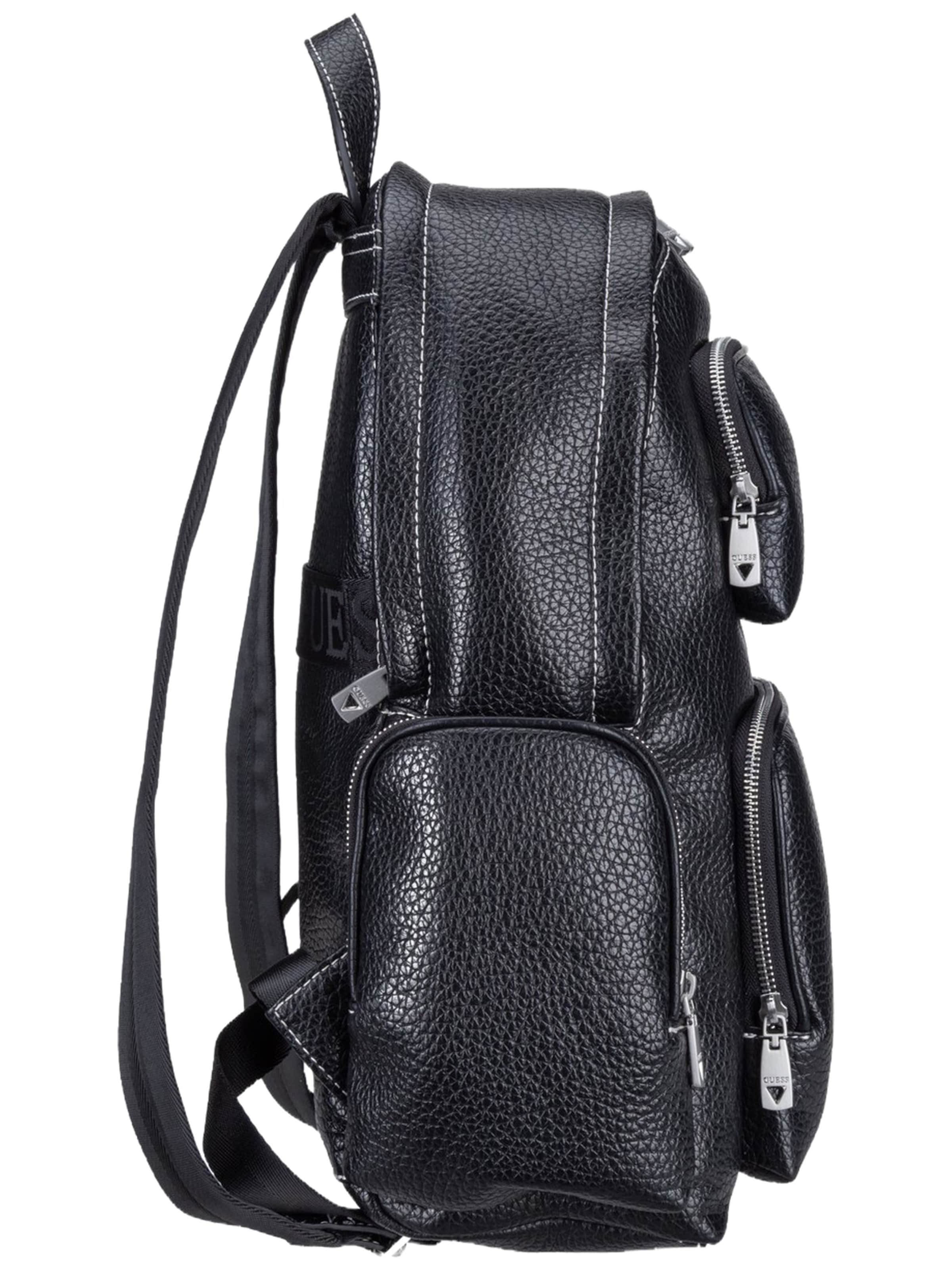 GUESS Rucksack 'Boston' in Schwarz