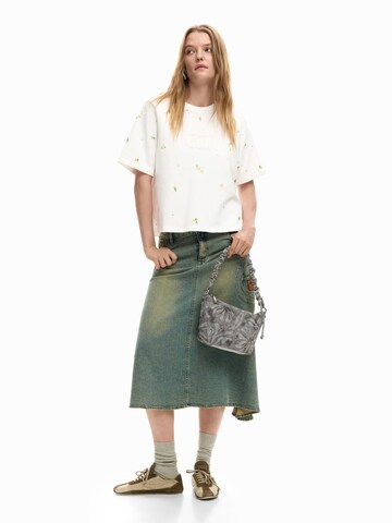 Desigual - Bolso de hombro en gris: frente