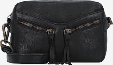 Sac à bandoulière Cowboysbag en noir : devant