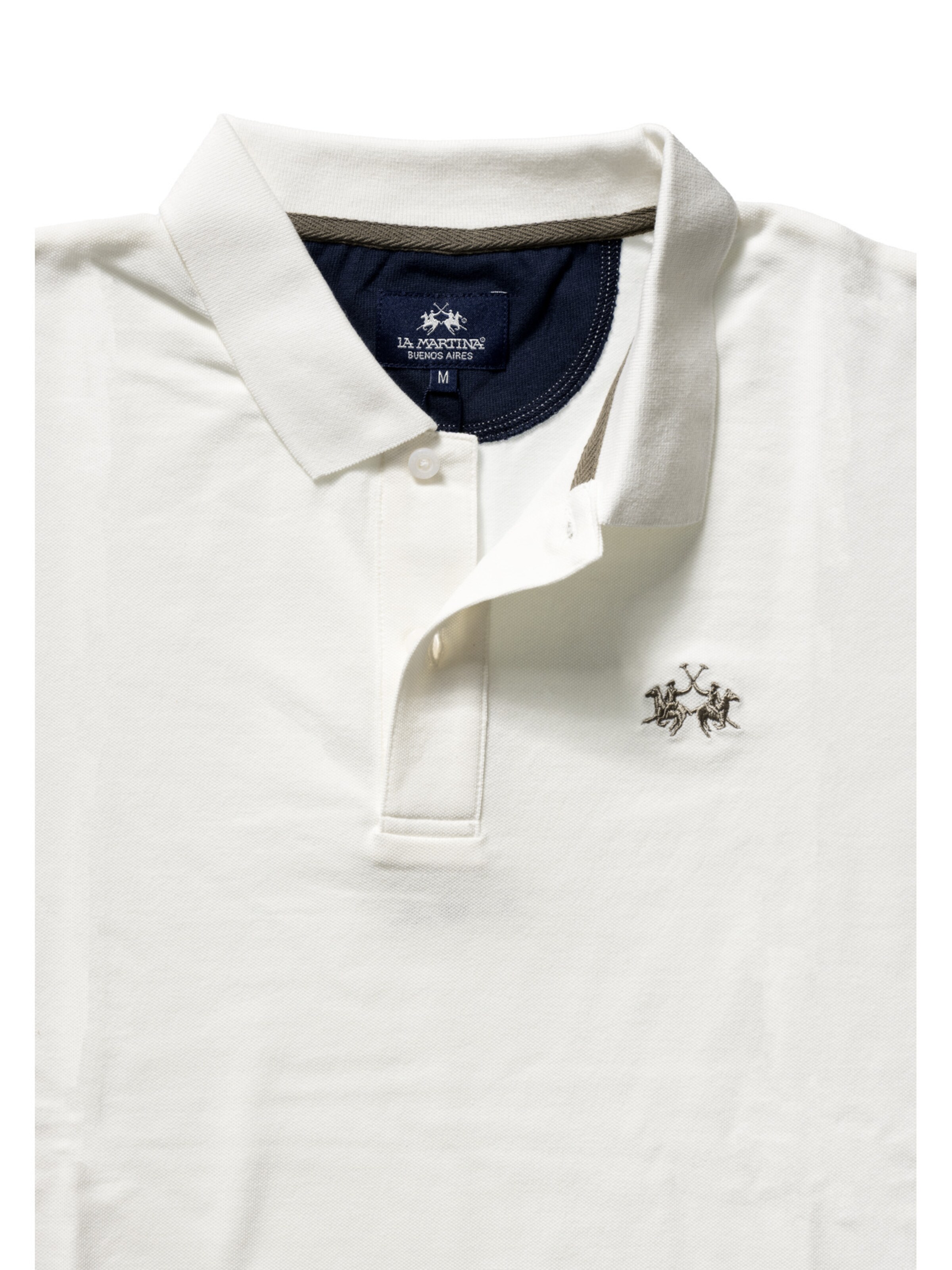 La Martina - Camisa 'MBP011' em branco