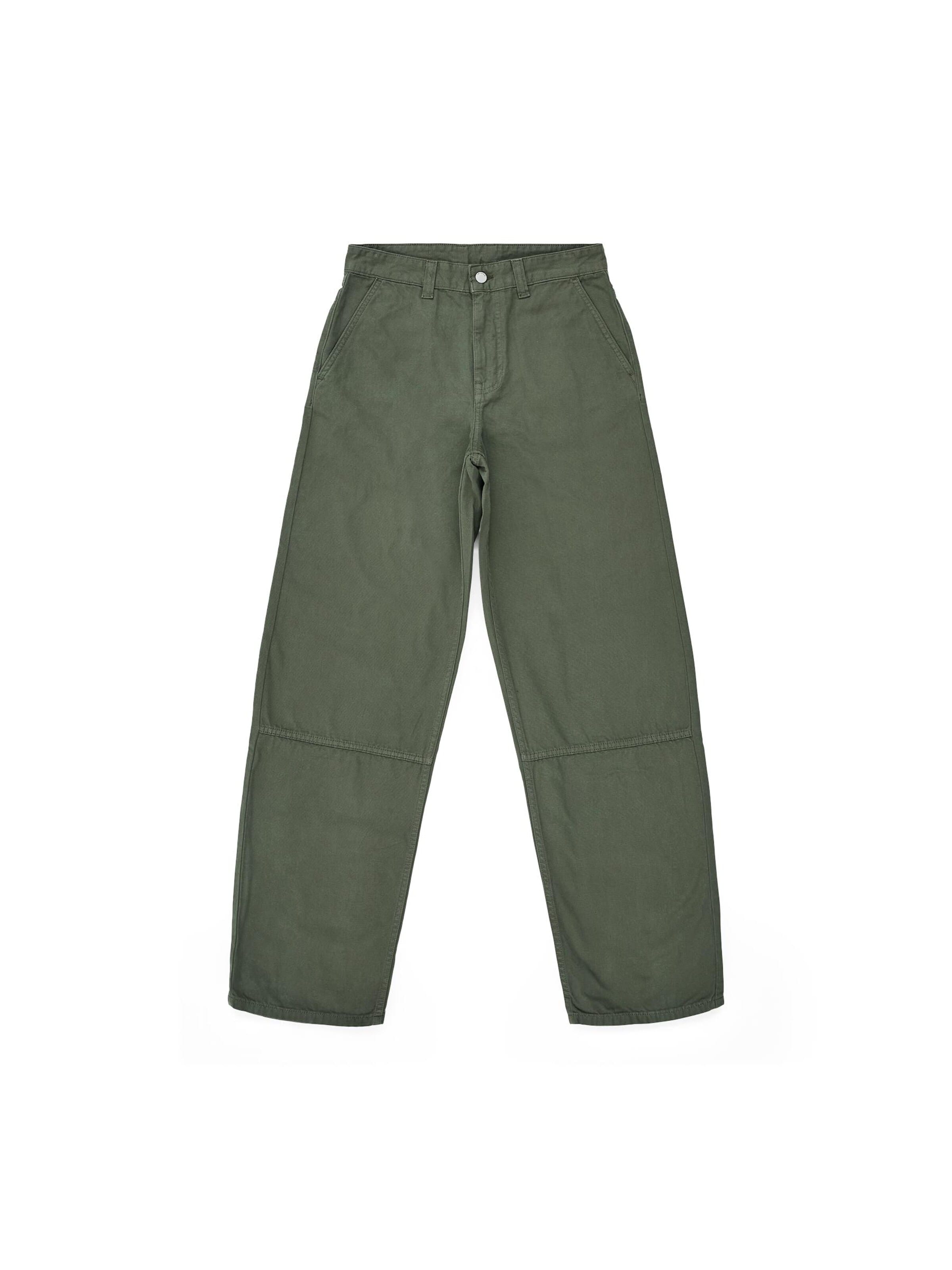 Dr. Denim Loose fit Trousers 'Roh Pants' in Green: front
