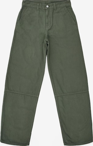 Dr. Denim Loosefit Hose 'Roh Pants' in Grün: Vorderseite