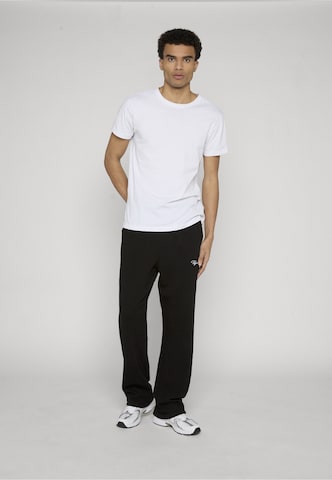 Pegador - Loosefit Pantalón 'Terry' en negro