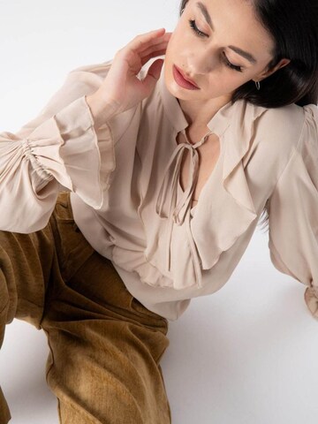MND Bluse‌‌‌ in Beige