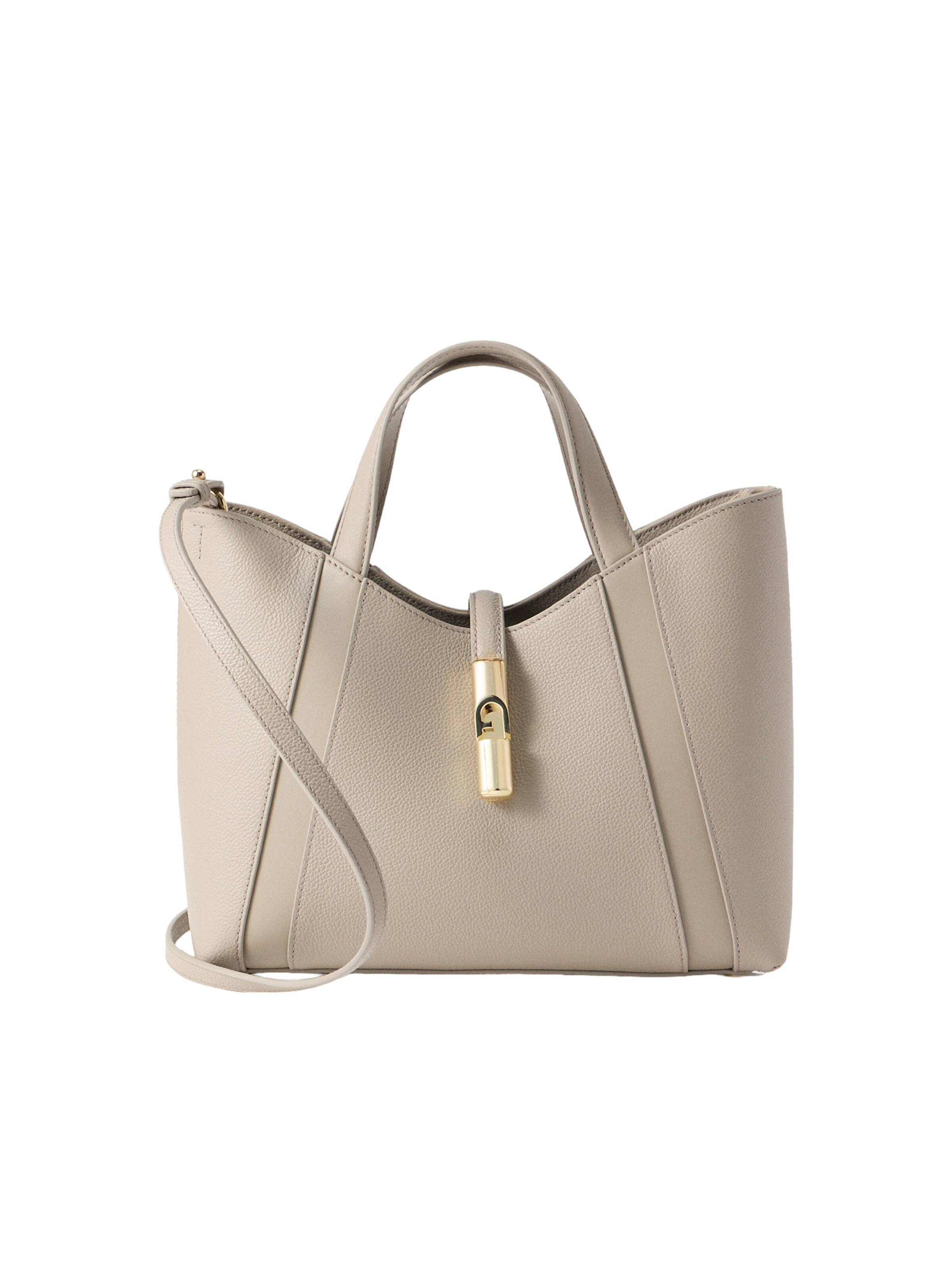 FURLA Kabelka 'GOCCIA' - Béžová: predná strana