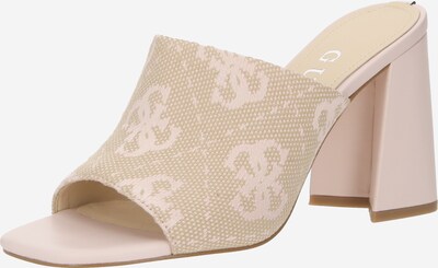 GUESS Mules 'KEILA2' in Beige / Pink, Item view