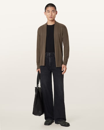 AllSaints Strickjacke in Grün