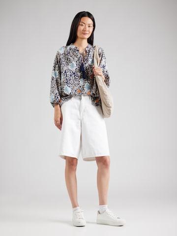 MORE & MORE Blouse in Blauw
