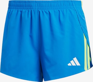 ADIDAS PERFORMANCE Sporthose 'Adizero Retro' in Blau: Vorderseite