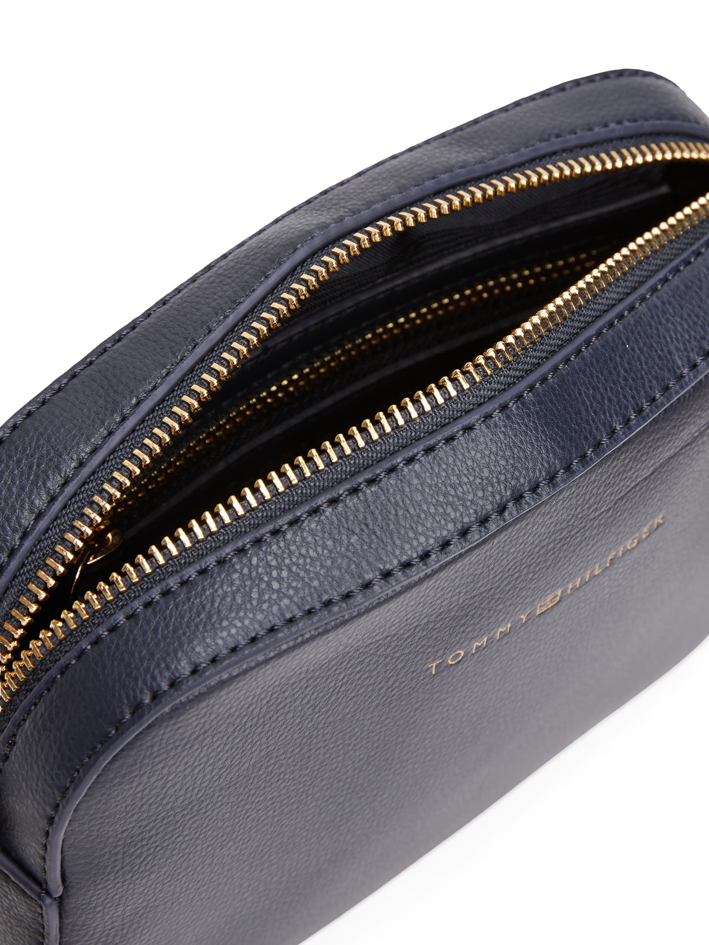 TOMMY HILFIGER Torba za čez ramo | modra barva