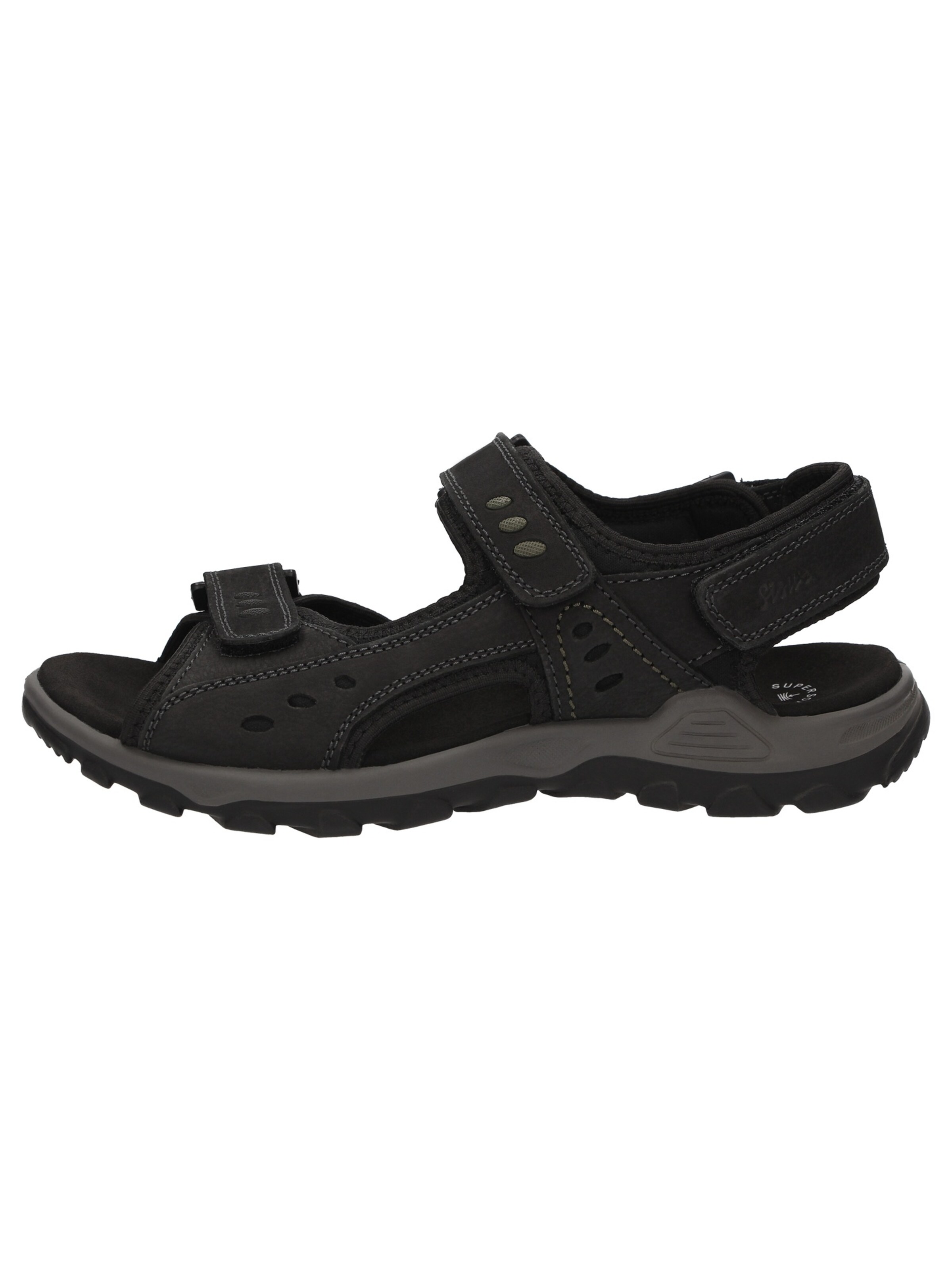 Sandales 'Oneglio-702' SIOUX en noir