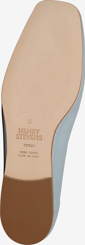 Henry Stevens Classic Flats 'Audrey HVL' in Blue