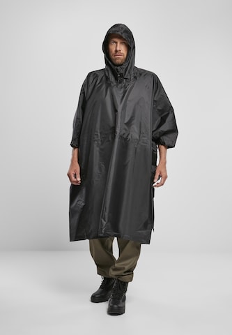 Brandit Poncho  'Ripstop' in Schwarz