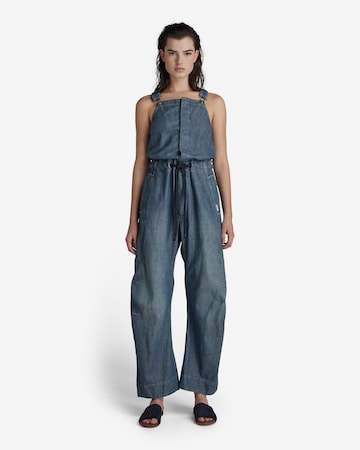 G-Star RAW Loose fit Overalls in Blue: front