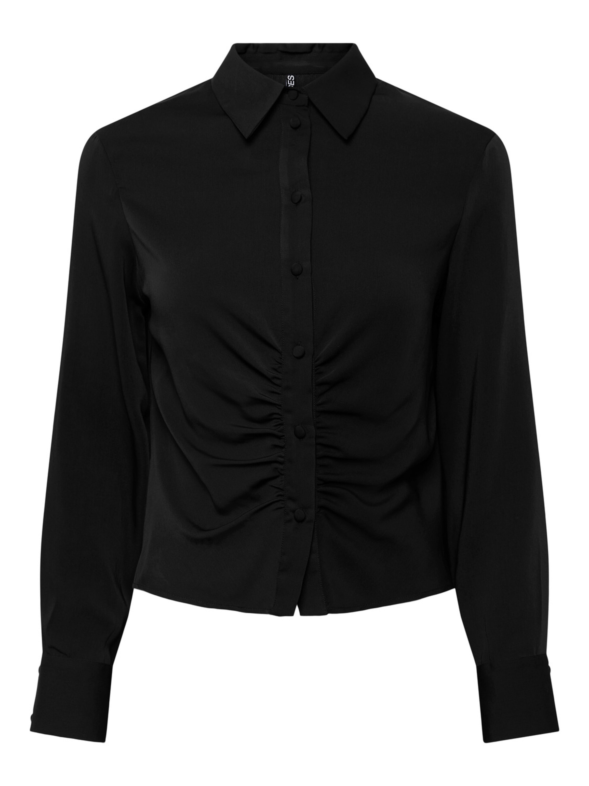 juoda PIECES Palaidinė 'SELMA': priekis