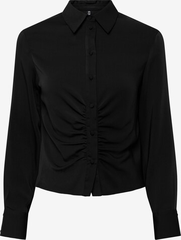 PIECES - Blusa 'SELMA' en negro: frente
