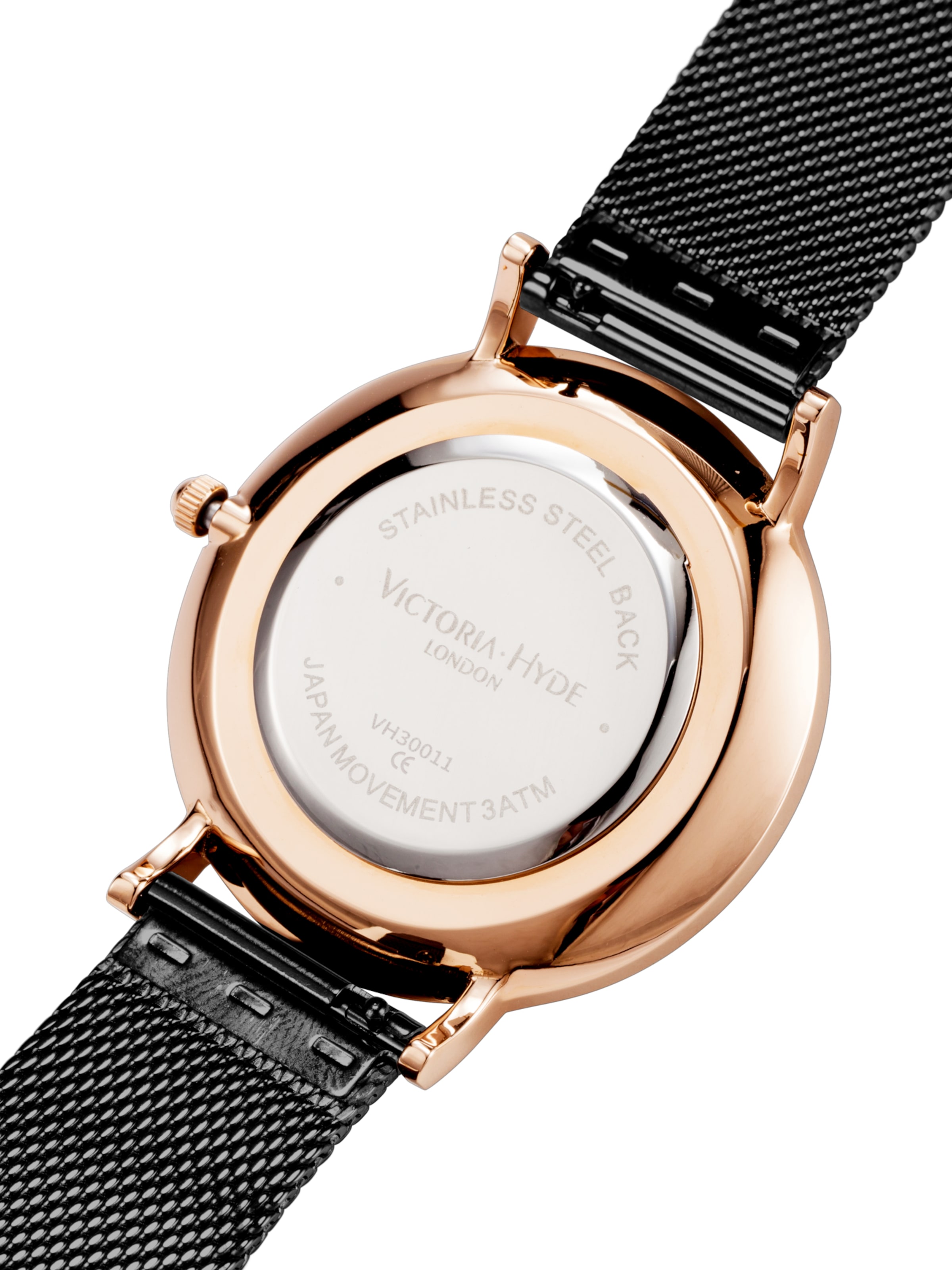 Montre à affichage analogique 'Metropolitan' Victoria Hyde en noir