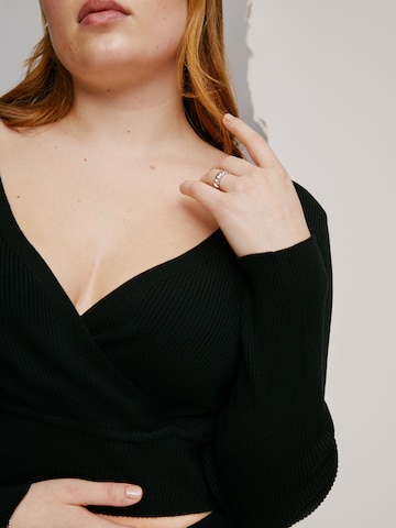 A LOT LESS Shirt 'Rosalie' in Black