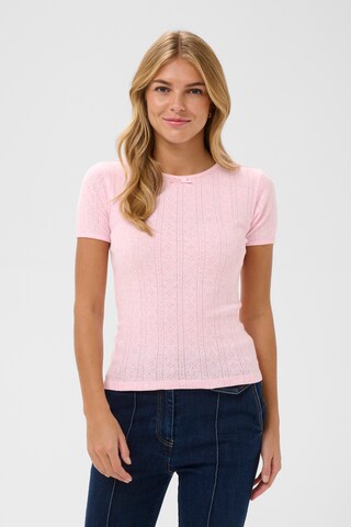 SAINT TROPEZ - Camiseta 'SZGru' en rosa: frente