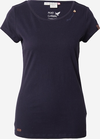 Ragwear T-Shirt 'MINTT' in Blau: predná strana