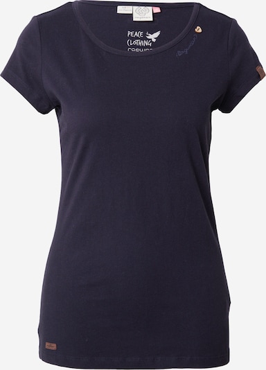 Ragwear T-shirt 'MINTT' en bleu marine / gentiane / marron, Vue avec produit