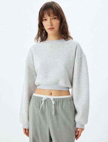 Koton Sweatshirt in Grey: front
