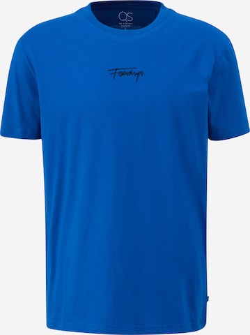 QS - Camisa em azul: frente