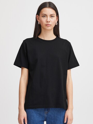 ICHI Shirt 'PALMER' in Black: front
