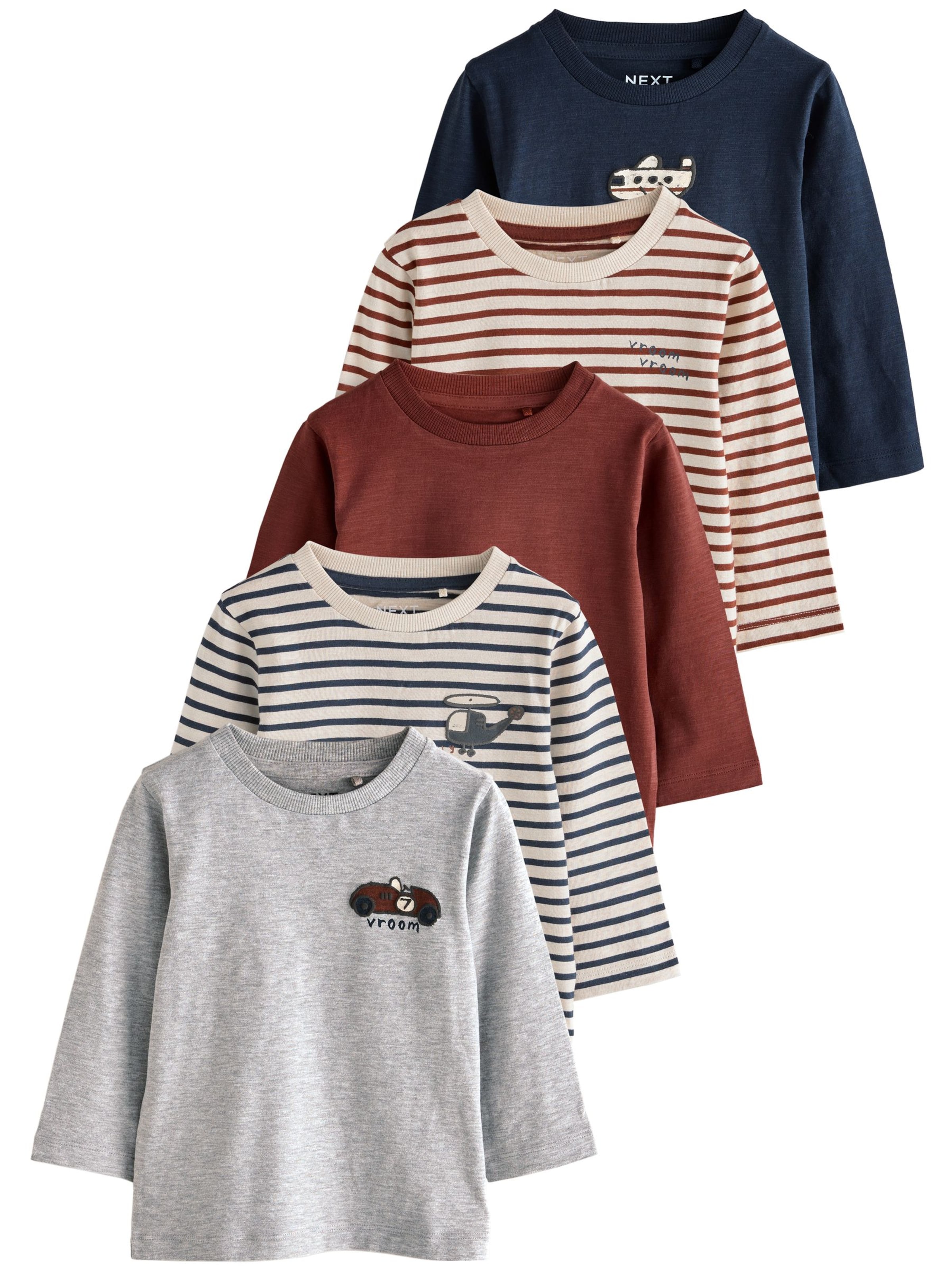 Next Shirt in Blau: Vorderseite