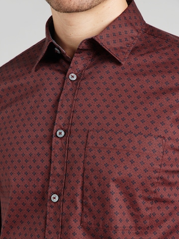 s.Oliver Regular fit Overhemd in Rood