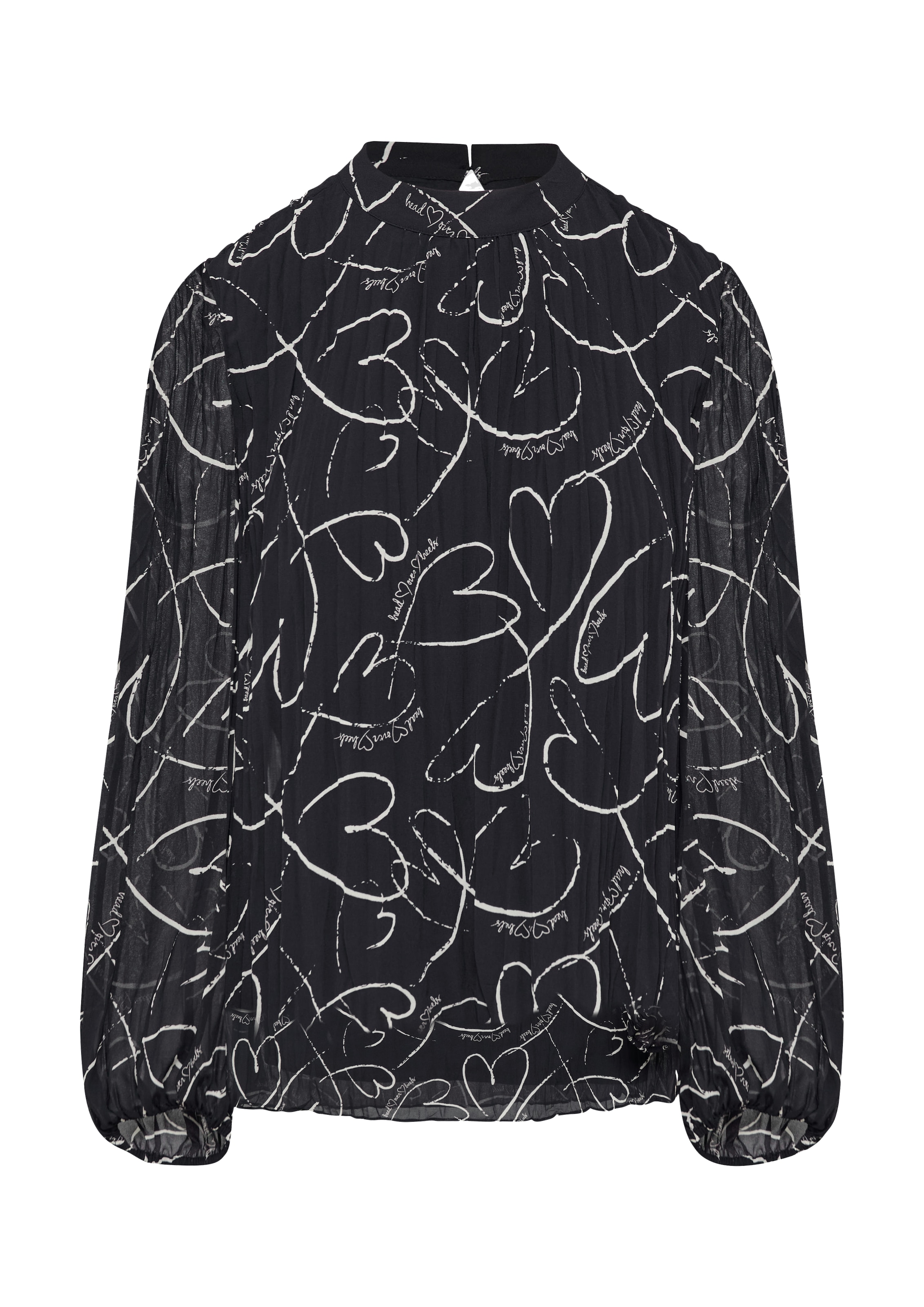 Chemisier s.Oliver BLACK LABEL en bleu : devant