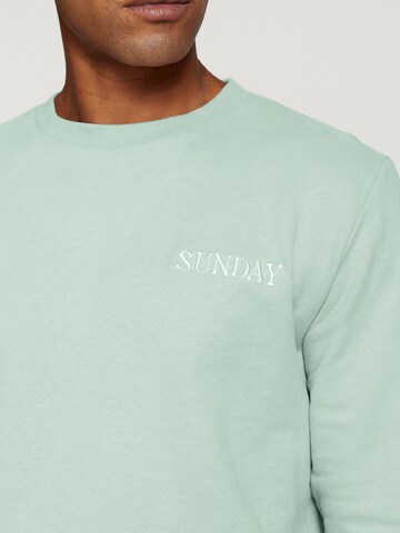 Shiwi Sweatshirt 'Sunday' i grøn