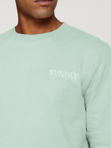 Shiwi Sweatshirt 'Sunday' in Groen