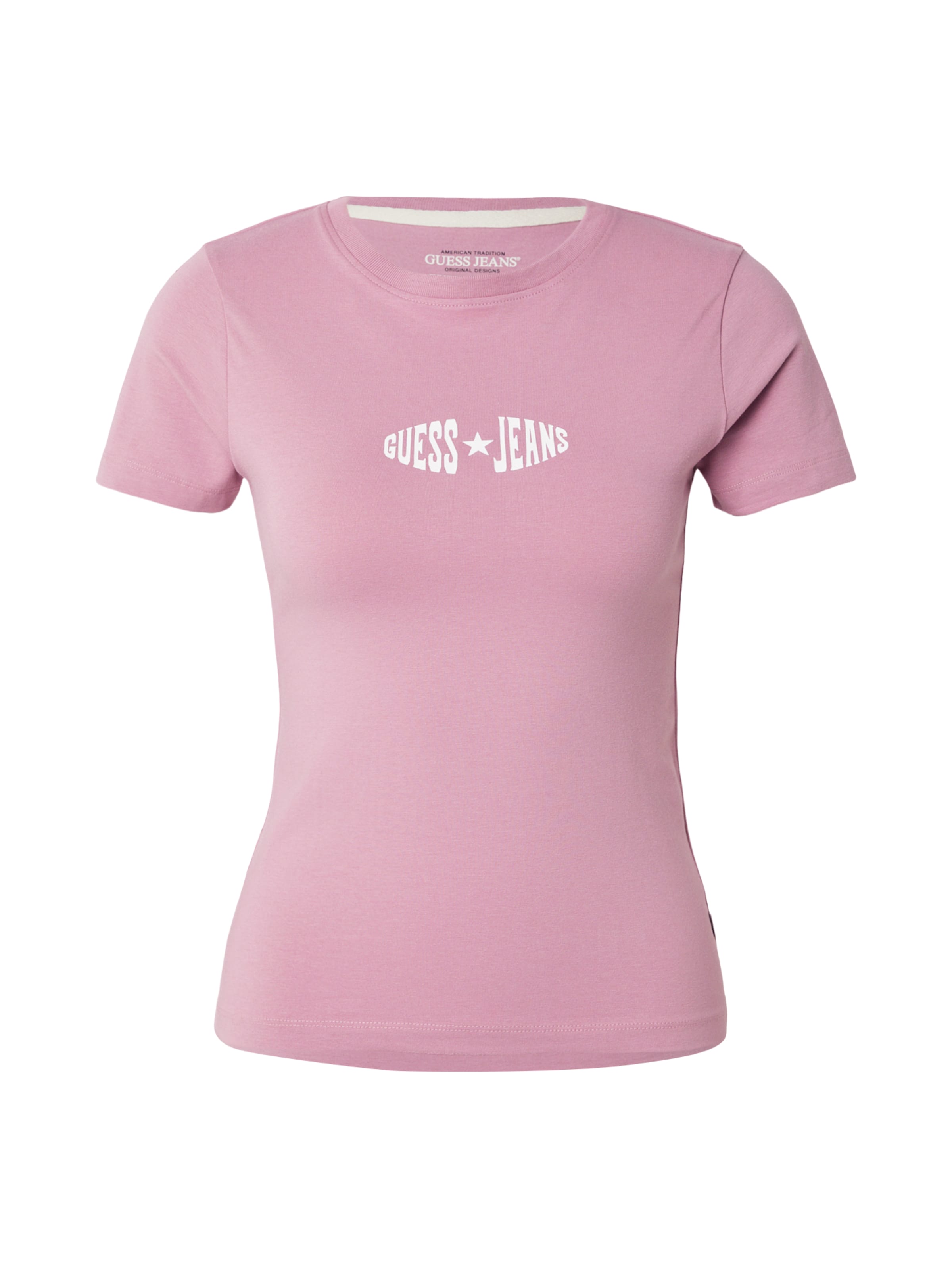 GUESS JEANS Shirt in Roze: voorkant