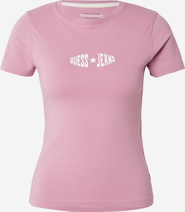 GUESS JEANS Shirt in Roze: voorkant