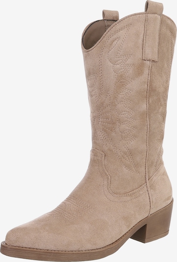 Ital-Design Cowboystiefel in hellbraun, Produktansicht